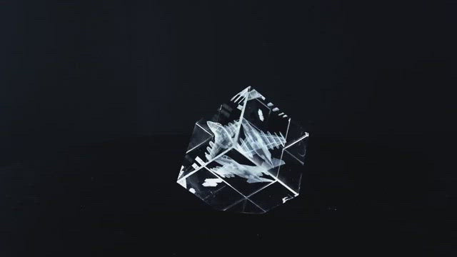3d Crystal Cube Diamond